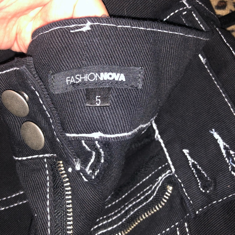 Super cute statement flare jeans . Never worn